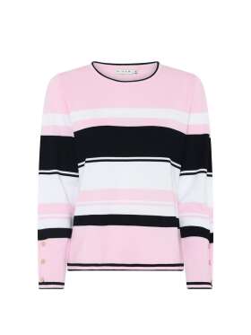 Micha - Smart Stribet Strik