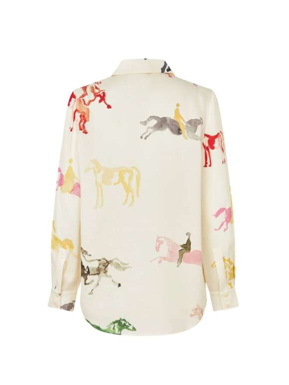 Stine Goya - Sofistikeret Skjorte Horses