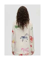 Stine Goya - Sofistikeret Skjorte Horses