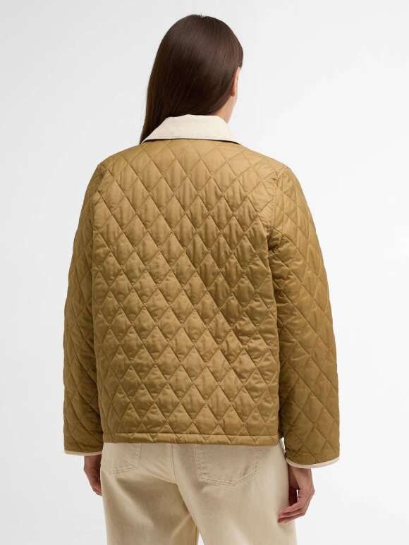 BARBOUR -  CROP LIDDESDAL Quiltet Jakke