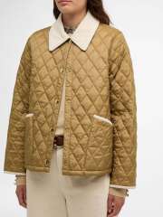 BARBOUR -  CROP LIDDESDAL Quiltet Jakke