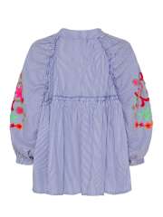 Marta Du Chateau - ALETA Stribet Bluse