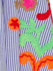 Marta Du Chateau - ALETA Stribet Bluse