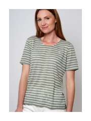 Textil Karntner - Feminin Stribet T-shirt