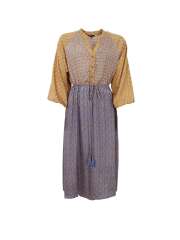 Black Colour - LUNA RAGLAN DRESS Midi Kjole