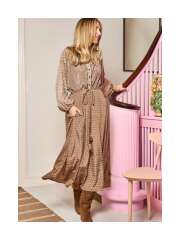 Black Colour - LUNA RAGLAN DRESS Midi Kjole