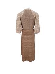 Black Colour - LUNA RAGLAN DRESS Midi Kjole