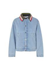 Stine Goya - Collared Cropped Bomber Jacket