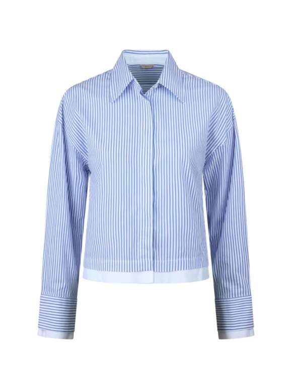 Stenstrøms - LENA Smart Stribet Skjorte