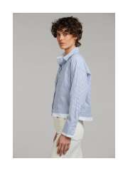 Stenstrøms - LENA Smart Stribet Skjorte