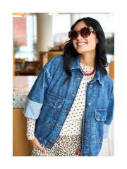 Black Colour - IZZY DENIM Jakke