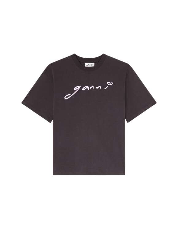 Ganni - HEAVY T-shirt 
