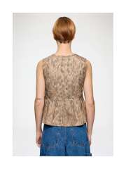 Ganni - Raffineret Print Bluse