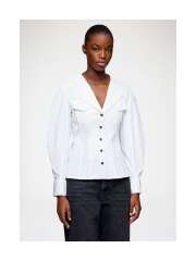 Ganni - Elegant Skjorte Bluse