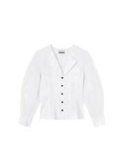 Ganni - Elegant Skjorte Bluse