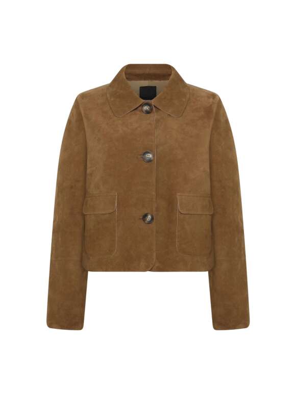 ROCKANDBLUE - TRIXIE Kort Ruskinds Jakke