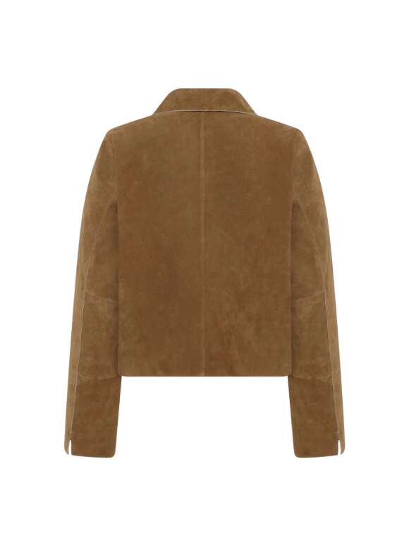 ROCKANDBLUE - TRIXIE Kort Ruskinds Jakke