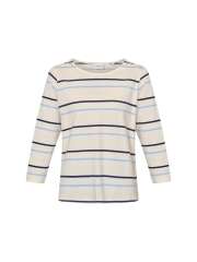 REDGREEN - CROCO Feminin Stribet Bluse REDGREEN - CROCO Feminin Stribet Bluse