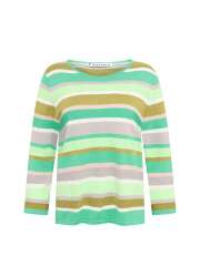 Mansted - MENORCA Casual Stribet Strik