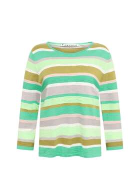 Mansted - MENORCA Casual Stribet Strik