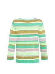 Mansted - MENORCA Casual Stribet Strik