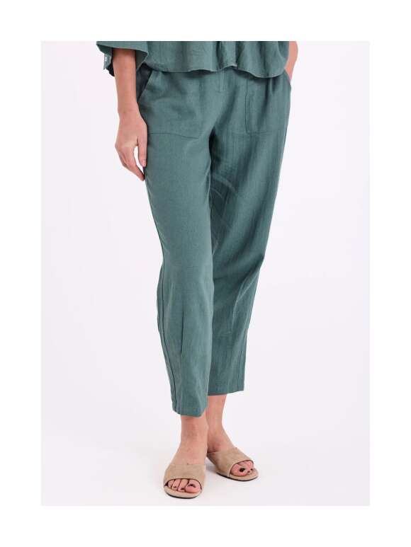 FREEQUENT - Smarte Hør Bukser