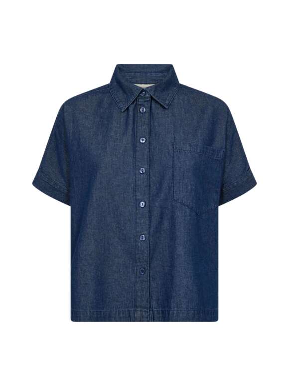 FREEQUENT - RONDA Klassisk Denim Skjorte