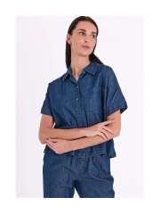 FREEQUENT - RONDA Klassisk Denim Skjorte