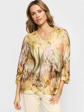 2-Biz -  SMIA Elegant Print Bluse