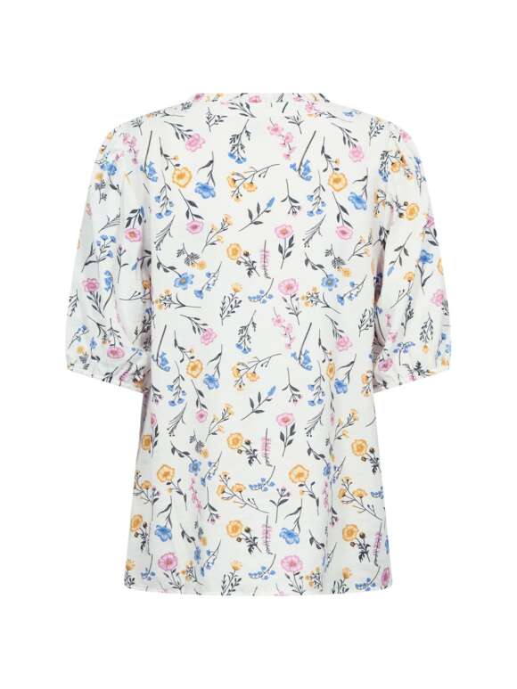 FREEQUENT - MOLLI Feminin Flora Skjorte 