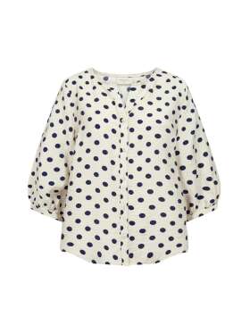 FREEQUENT - ALMA Prikket Bluse