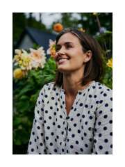 FREEQUENT - ALMA Prikket Bluse