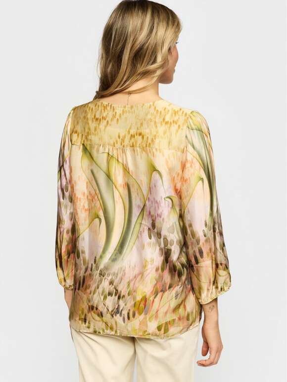 2-Biz -  SMIA Elegant Print Bluse