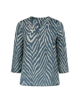 2-Biz - AMOA STRIBET BLUSE