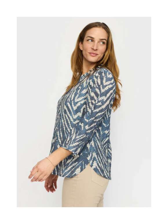 2-Biz - AMOA STRIBET BLUSE