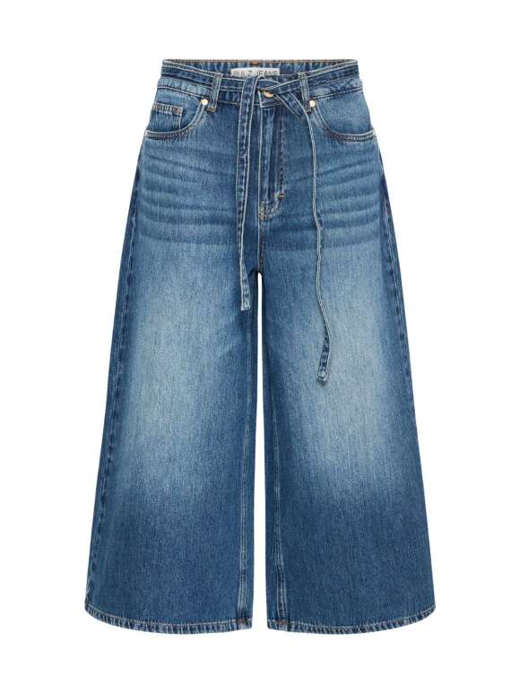 Pulz Jeans - ALEXI WIDE LEG JORTS