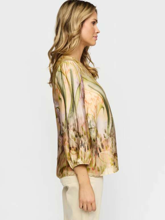 2-Biz -  SMIA Elegant Print Bluse