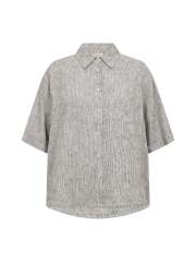 FREEQUENT - LAVA Stribet Skjorte