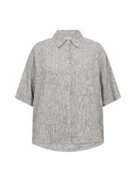 FREEQUENT - LAVA Stribet Skjorte