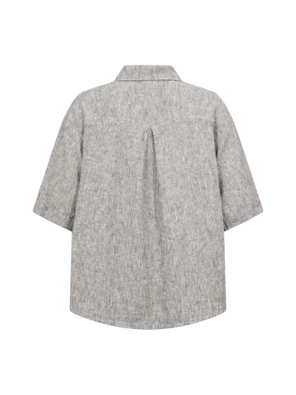 FREEQUENT - LAVA Stribet Skjorte