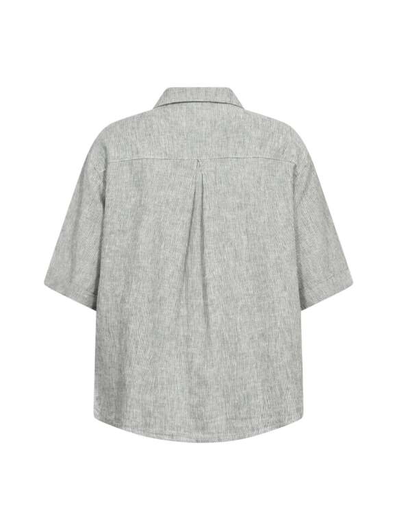 FREEQUENT - LAVA Stribet Skjorte