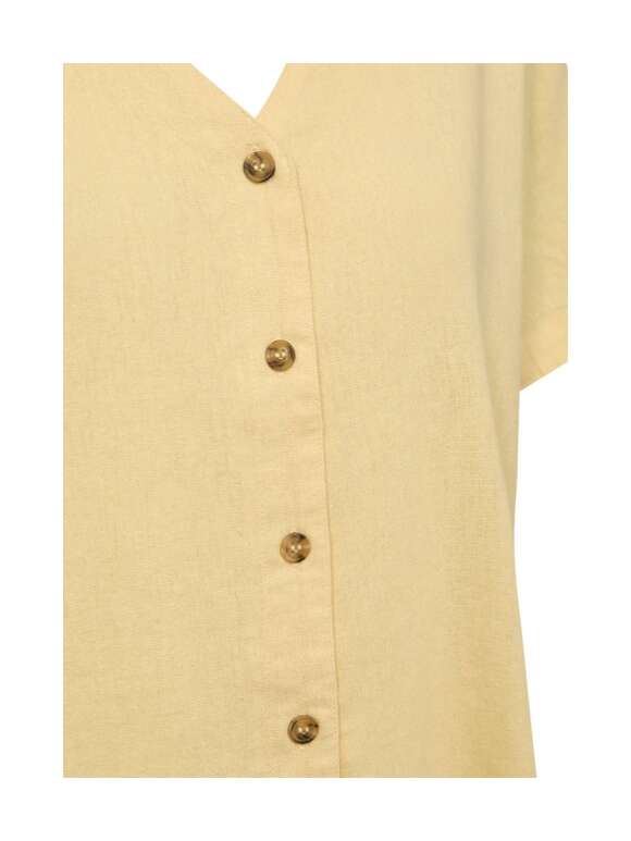 FREEQUENT - LAVA Klassisk Hørskjorte