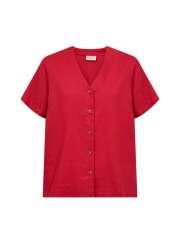 FREEQUENT - LAVA Klassisk Hørskjorte