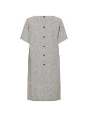 FREEQUENT - LAVA Feminin Stribet Hørkjole