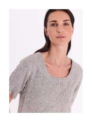 FREEQUENT - LAVA Feminin Stribet Hørkjole