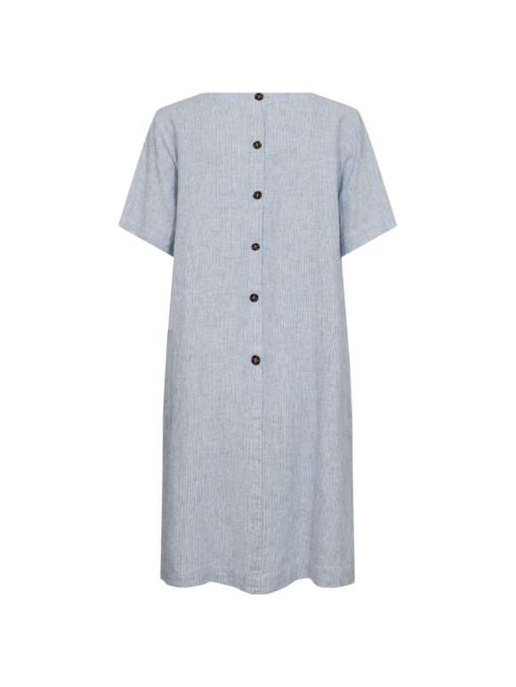 FREEQUENT - LAVA Feminin Stribet Hørkjole