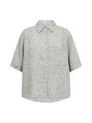 FREEQUENT - LAVA Stribet Skjorte