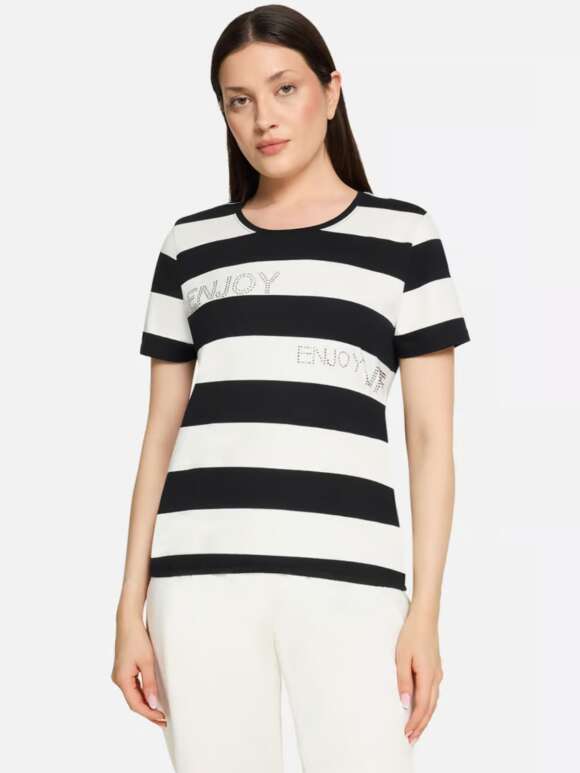 Betty Barclay - Sporty Stribet Bluse