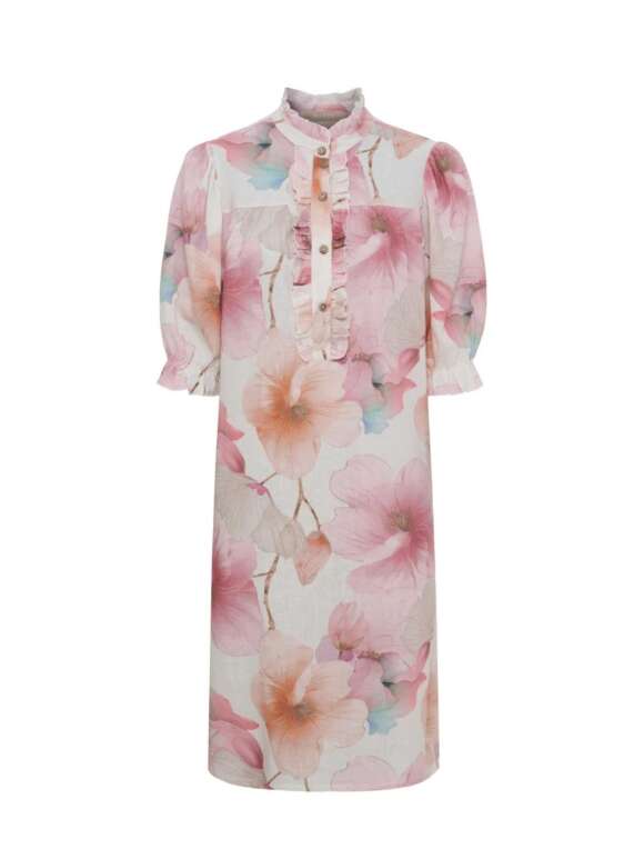 Marta Du Chateau - JOELLA DRESS Flora Mønster