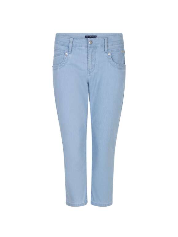 Red Button - SISSY CAPRI Chambray Stribet